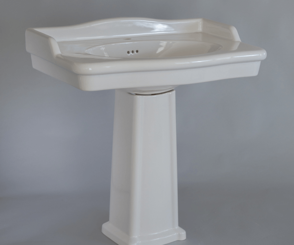 Lavabo Louxor Blanc Sarreguemines 1 colonne – SF0400102001