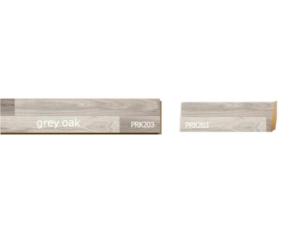 Plinthe AGT décor Grey Oak PRK204 2800 x 83 x 12 mm